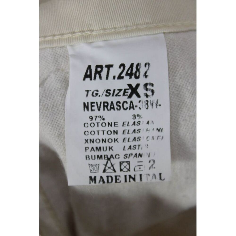 Heartless Jeans Women Straight Pencil Skirt Beige Knee Cotton Size XS - Picture 5 of 6